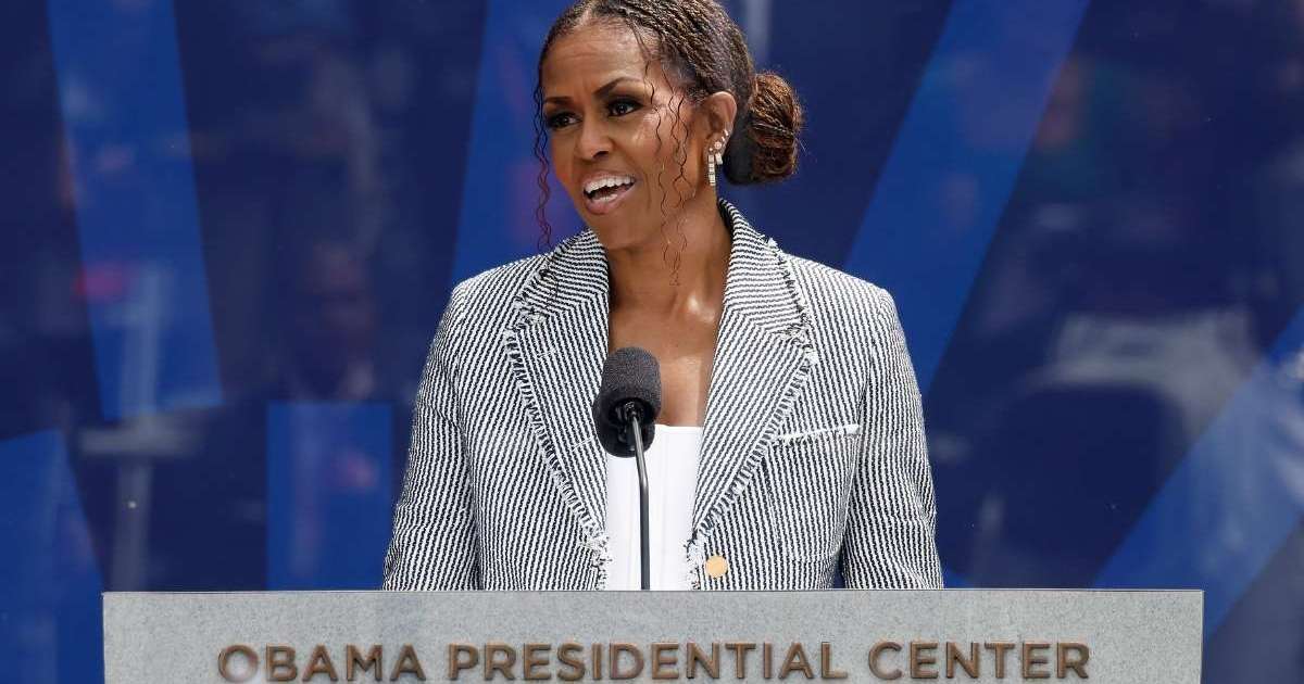 Michelle Obama's High-Slit Dress Is Proenza Schouler for ESSENCE Festival
