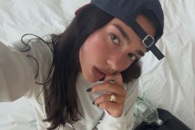 Dua Lipa’s Unbuttoned Isabel Marant Blouse Couldn’t Be More See-Through