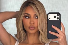 Kim Kardashian's Tiny Pink Bikini Barely Covers Anything