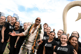 Dwayne Johnson Surprises Schoolchildren With Special 'Moana' Cinema Treat