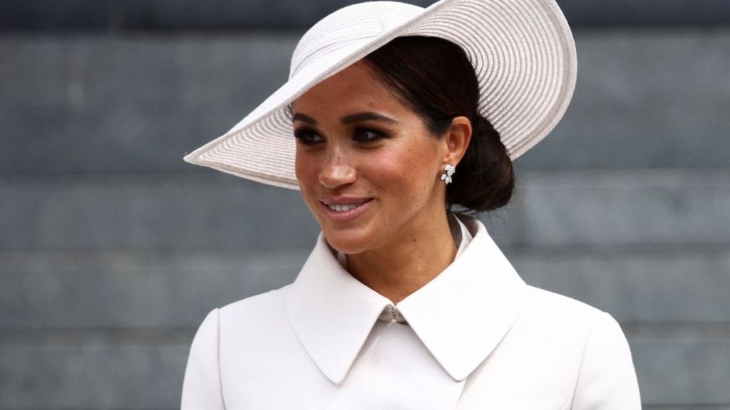 Meghan Markle Does Summer Right in Micro Shorts & Sarah Bray Bermuda Hat