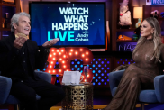 Andy Cohen and Tamra Judge on Watch What Happens Live