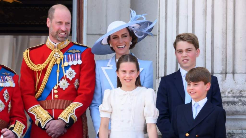 Kate Middleton’s Kids Celebrate Mom’s Milestone With Sweet Hugs in Photos