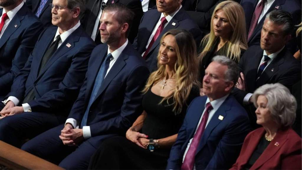Lara Trump Criticized After Doing This at Lindsey Graham's Funeral