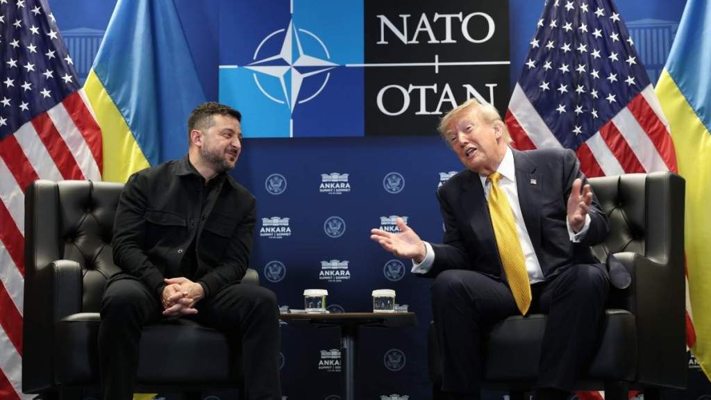 Donald Trump Confuses Zelenskyy With Putin in Awkward NATO Summit Moment
