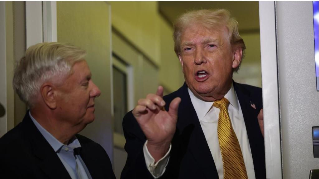 Donald Trump Rejects Lindsey Graham Poisoning Rumors After Ukraine Trip