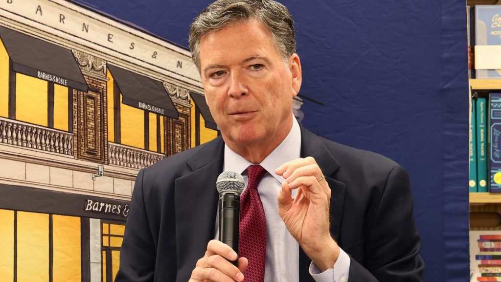 James Comey Seeks Dismissal of Donald Trump Threat Case Over ‘86 47’ Post