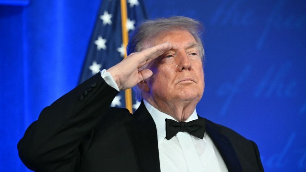 Donald Trump 'Saves' George Washington in AI Hollywood Movie Poster
