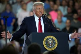 Donald Trump Has 1-Word for Epstein Heckler at Michigan Rally