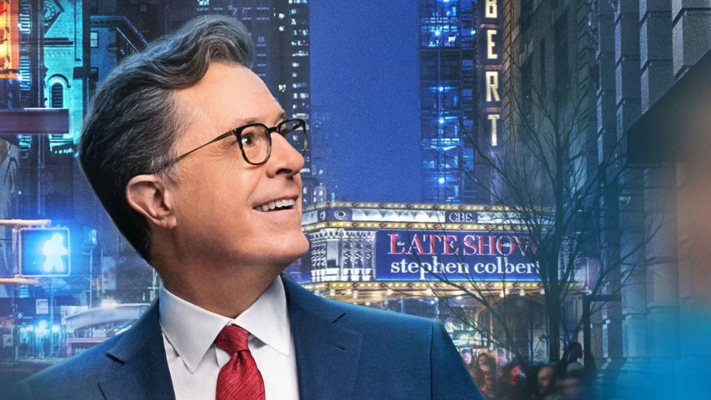 weho bistro stephen colbert late show sign
