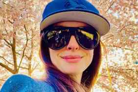Anne Hathaway Nearly Spills Out of Plunging Bottega Veneta Top for Vogue