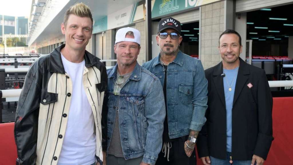 Backstreet Boys Have Something Up Their Sleeves for F1 Vegas