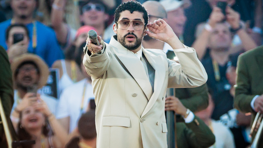 Bad Bunny amid a copyright case that could affect more than 1,800 reggaeton songs