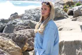 Brooks Nader's 'Curves Got Places To Go' in Unbuttoned Old Navy Shirt & Jeans