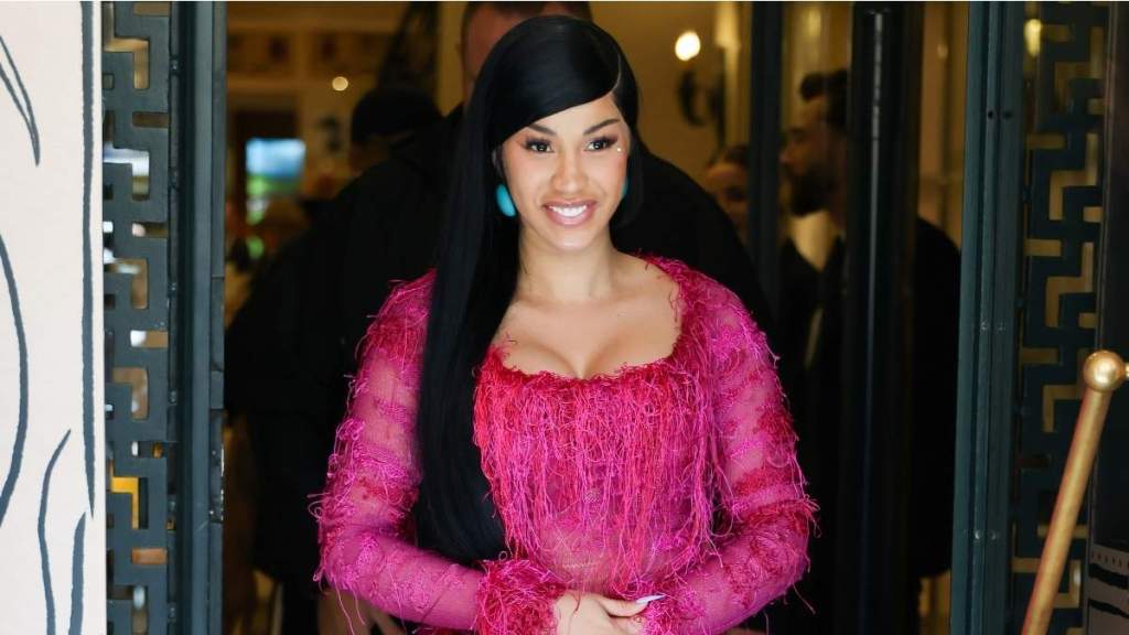 Cardi B Flaunts Curves in Tiny Gucci G-String Thong & Monogrammed Bralette