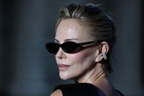 Charlize Theron Elevates Slinky Cutout Dress With Luxe Dior Jewelry