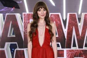 Dakota Johnson's Plunging Versace Dress Dips Dangerously Low for 'Verity'