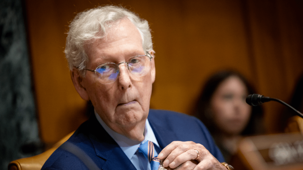 Mitch McConnell's Senate Floor Behavior Caught on Newly Surfaced Videos