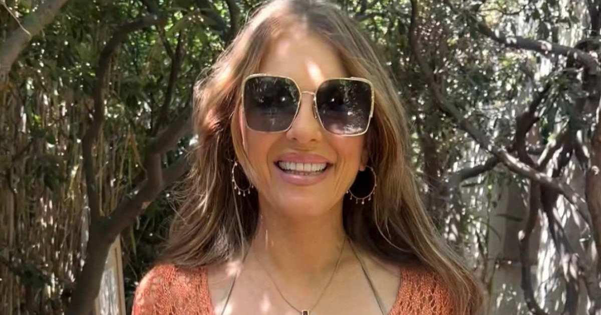 Elizabeth Hurley’s SNDYS x REVOLVE Cutout Dress Is as&hellip;