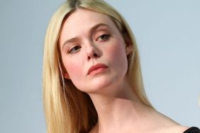 Elle Fanning's Wildly Plunging FFORME Dress Comes With Cartier Bling