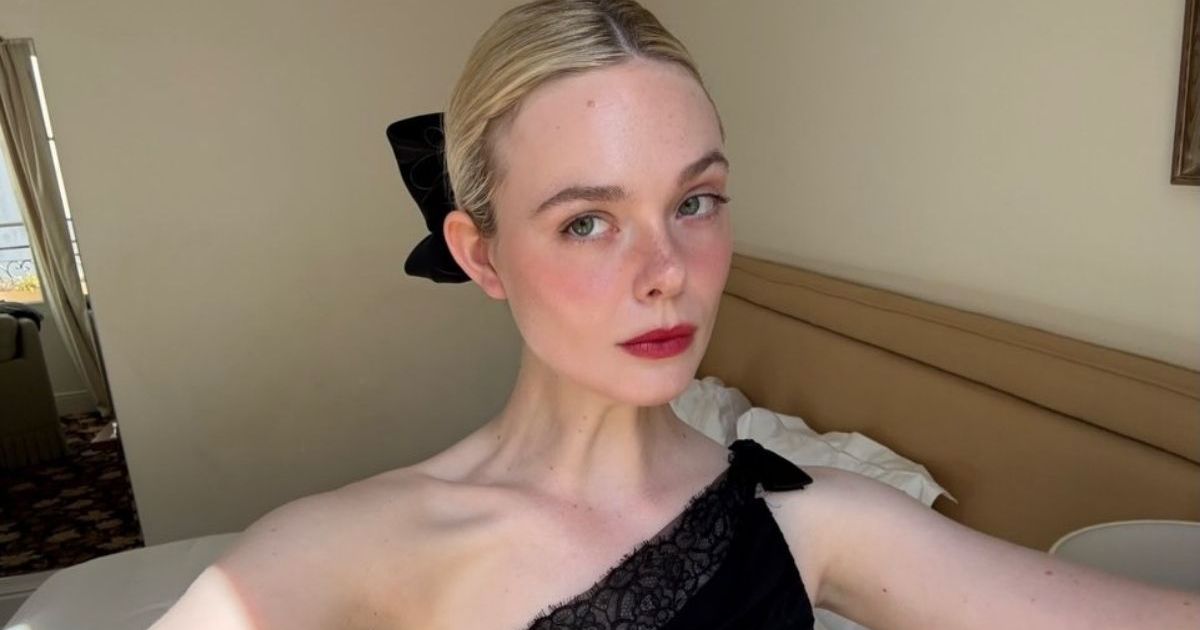 Elle Fanning’s Lacy Valentino Gown Goes Fully See-Through…