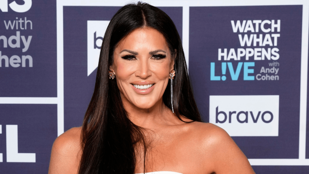Emily Simpson amid her update about marital challenges with husband Shane Simpson