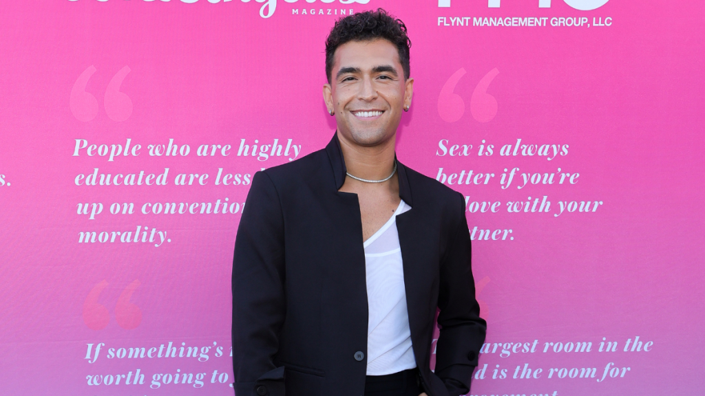 Ezra Sosa amid his comments about Dancing With the Stars pros and celebrity pairings