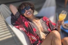 Halle Berry’s Tiny Monday Swimwear Bikini Puts Her Curves Front & Center