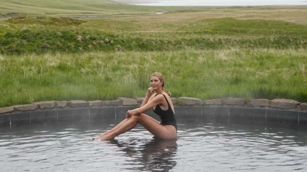 Ivanka Trump's Plunging Swimsuit Also Dips Super Low at the Back