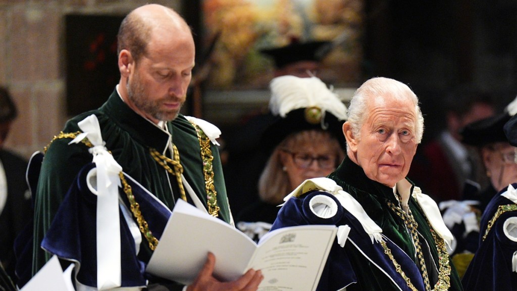 King Charles Prince William