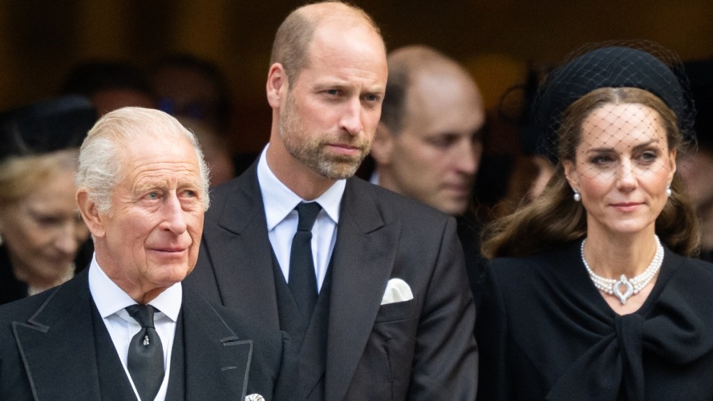 King Charles Prince William Prince Harry