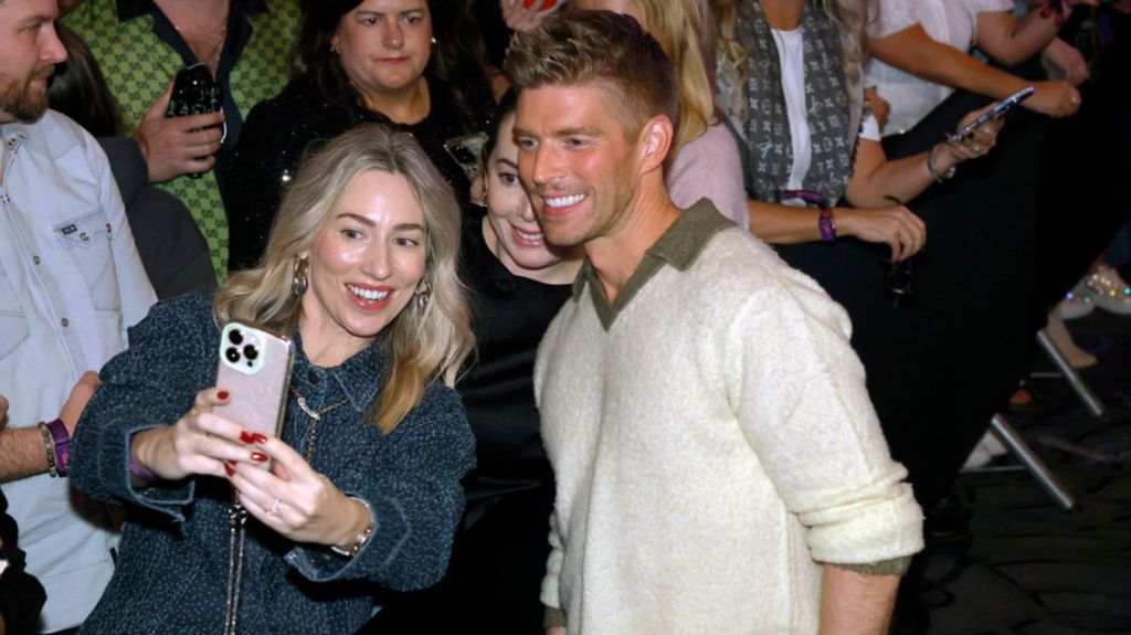 Summer House star Kyle Cooke with a fan