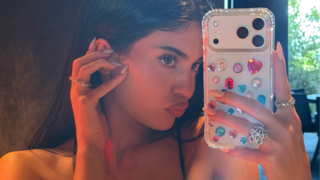 Kylie Jenner’s Strapless Dress Dips So Low, It Looks Ready To Slip