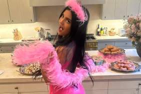 Kylie Jenner's Lacy Lingerie Peeks Through Tiny Saint Laurent Coat