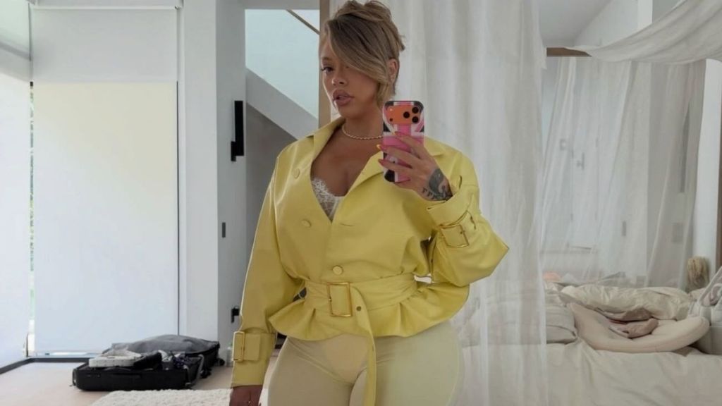 Latto Takes on St. Tropez in Skimpy Gucci String Bikini Top & G-String