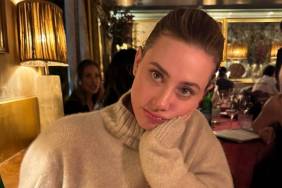 Lili Reinhart's Micro Minidress Is So Tiny, It Hides Under Her Blazer