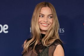 Margot Robbie's Frankies Bikinis Top Barely Hangs on Over Micro Shorts