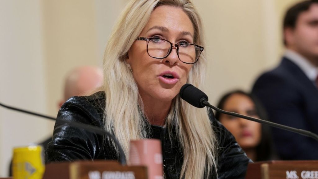 Marjorie Taylor Greene Douses Cold Water on Tucker Carlson 2028 Prez Run