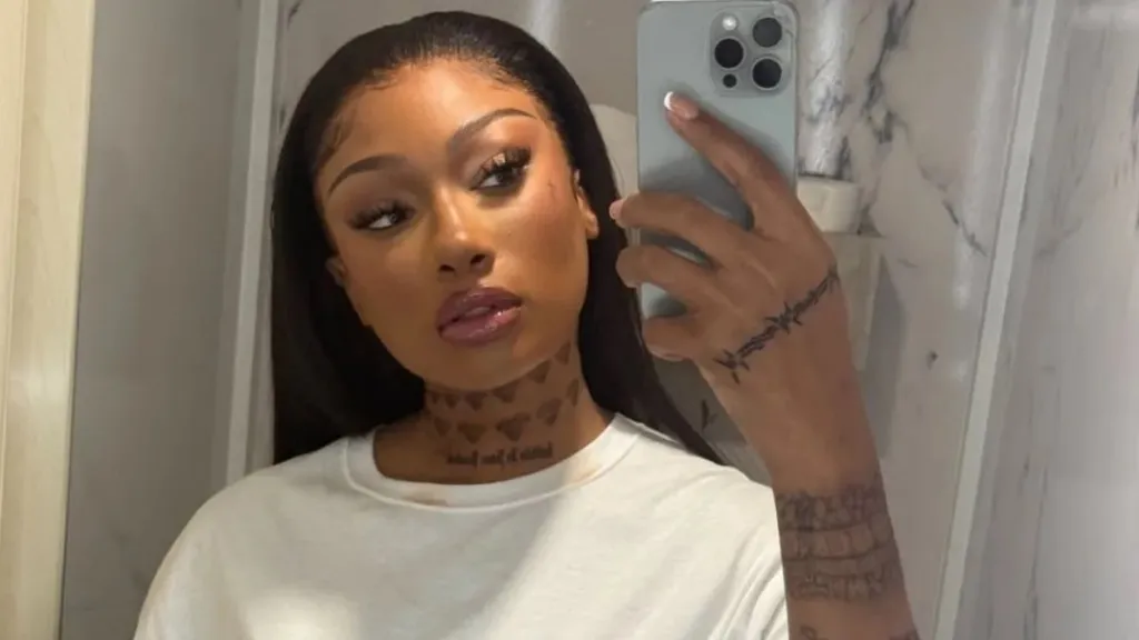 Megan Thee Stallion’s Jean Paul Gaultier Skirt Is as See-Through as It Gets