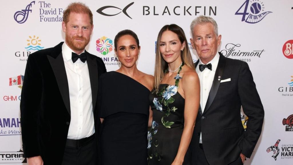 Meghan Markle & David Foster's 'Icy' Dynamic Is Politically Charged — Source