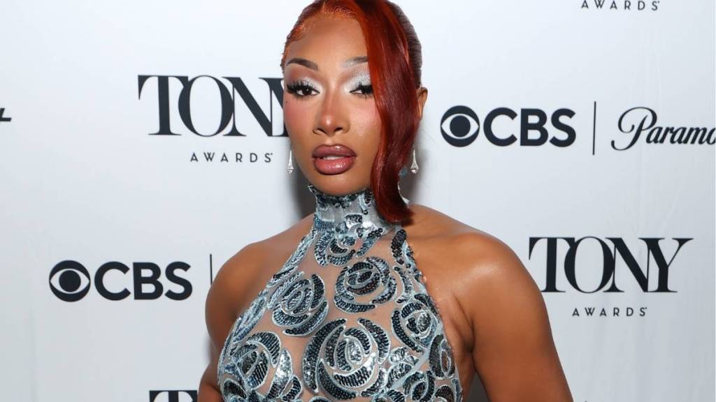Megan Thee Stallion's Maison de Cozy Top Is Nothing but Straps & Cutouts