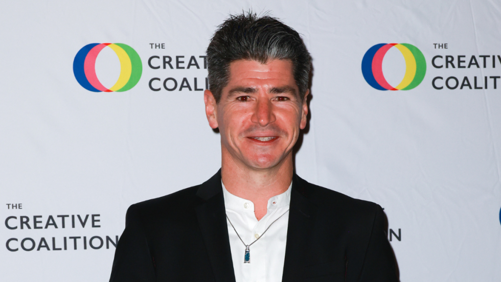 Michael Fishman, who played D.J. Conner on Roseanne, at an event