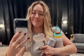 Hilary Duff's Kelsey Randall Crystal Micro Minidress Is Fully See-Through