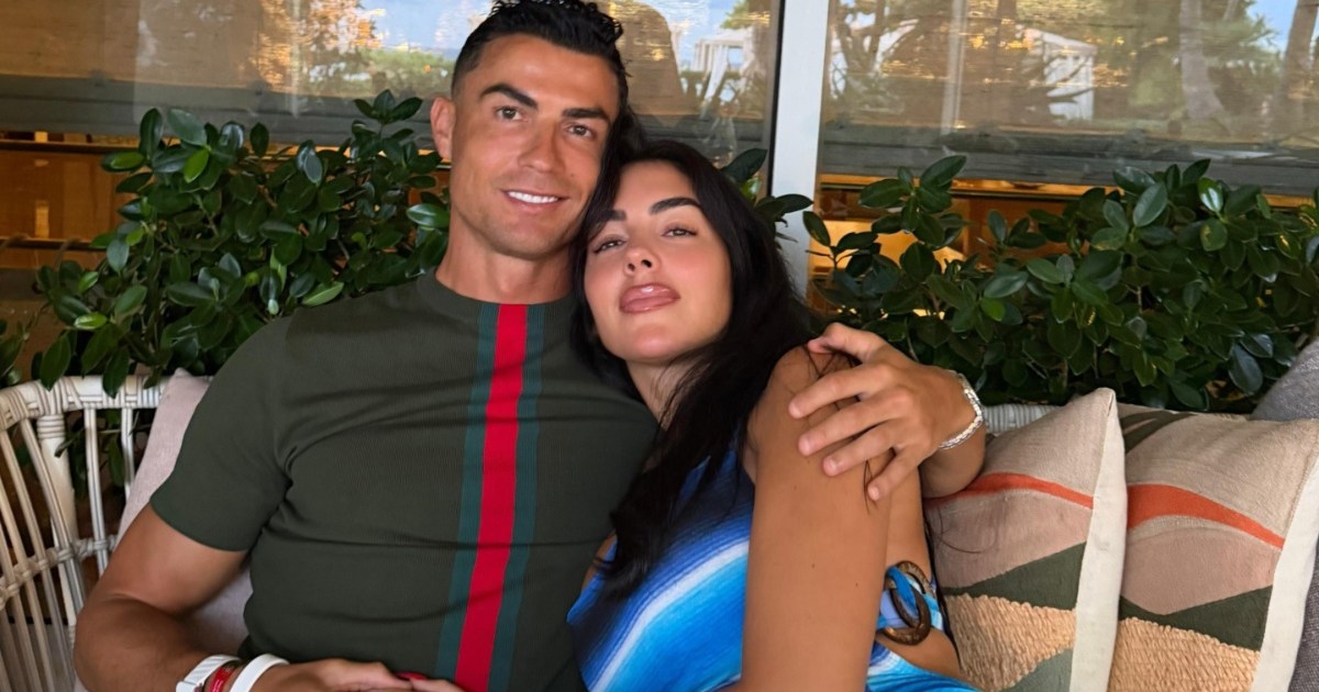 Cristiano Ronaldo & Georgina Rodriguez Share Wedding Photos With Kids