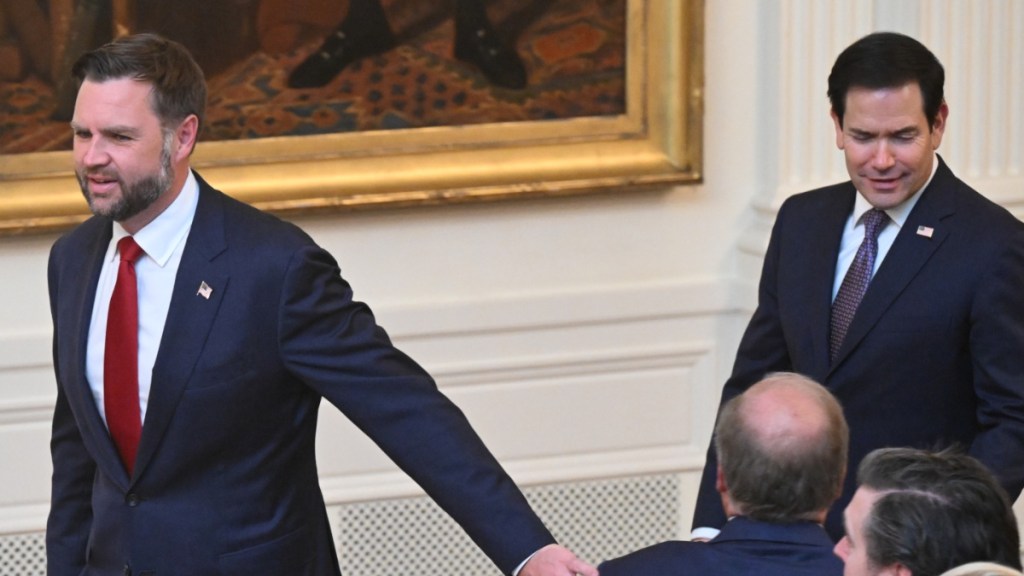 Marco Rubio vs. JD Vance 2028 Race Gets Its First Real Plot Twist