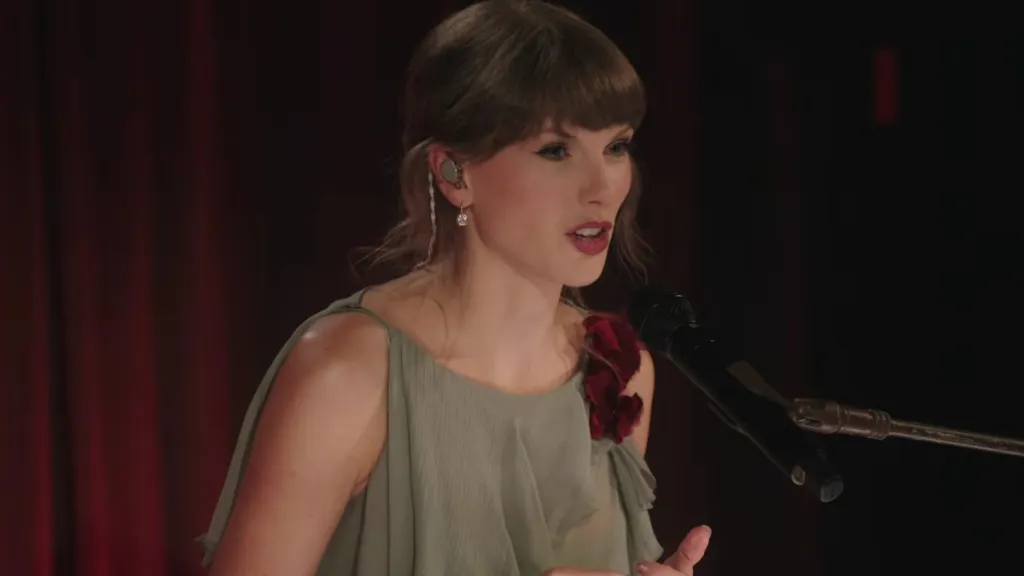 Taylor Swift's $798 Fully See-Through Doen Dress Barely Hangs On