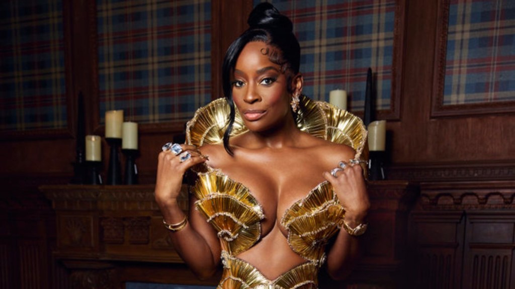 Shamea Mortin Mwangi at the Real Housewives of Atlanta Season 17 reunion 