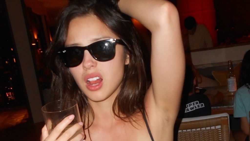 Olivia Rodrigo's Plunging Imitation of Christ Micro Minidress Dips Ultra Low