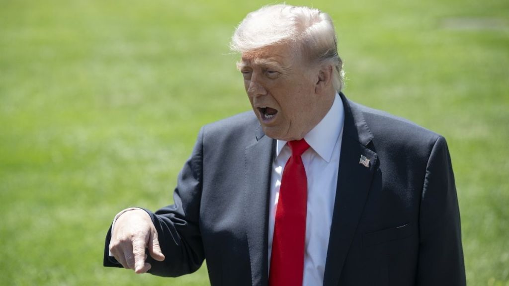 Donald Trump Blames Vandals for Dead Grass Where His July 4 Stage Stood