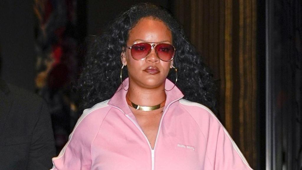Rihanna's Micro Miniskirt Rides High on Her Thighs Under Miu Miu Jacket